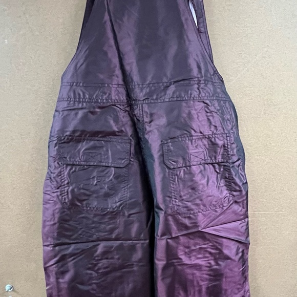 Satin-Look Purple Jumpsuit - Picture 6 of 8